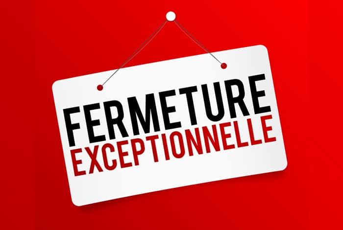 Fermeture exceptionnelle ! - Communauté de communes de la forêt